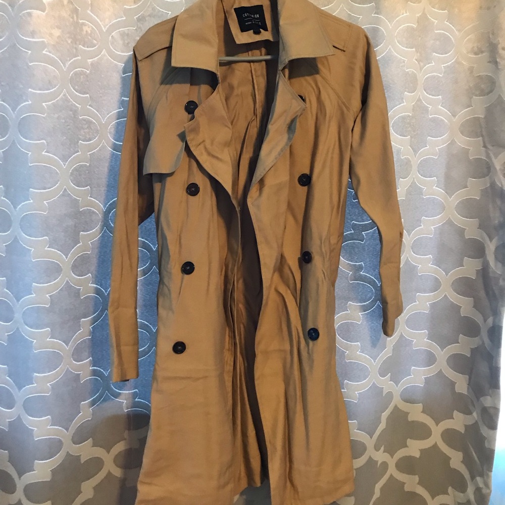 Cotton on tan coat